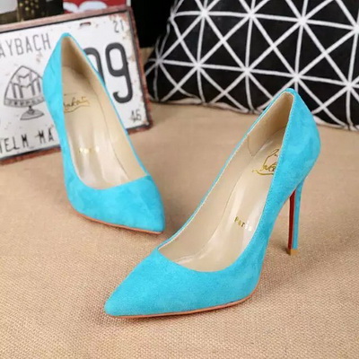 Christian Louboutin Shallow mouth stiletto heel Shoes Women--006